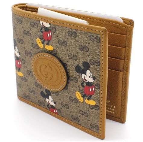 disney x gucci wallet|Disney Gucci men's wallet.